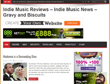 Tablet Screenshot of gravyandbiscuits.com